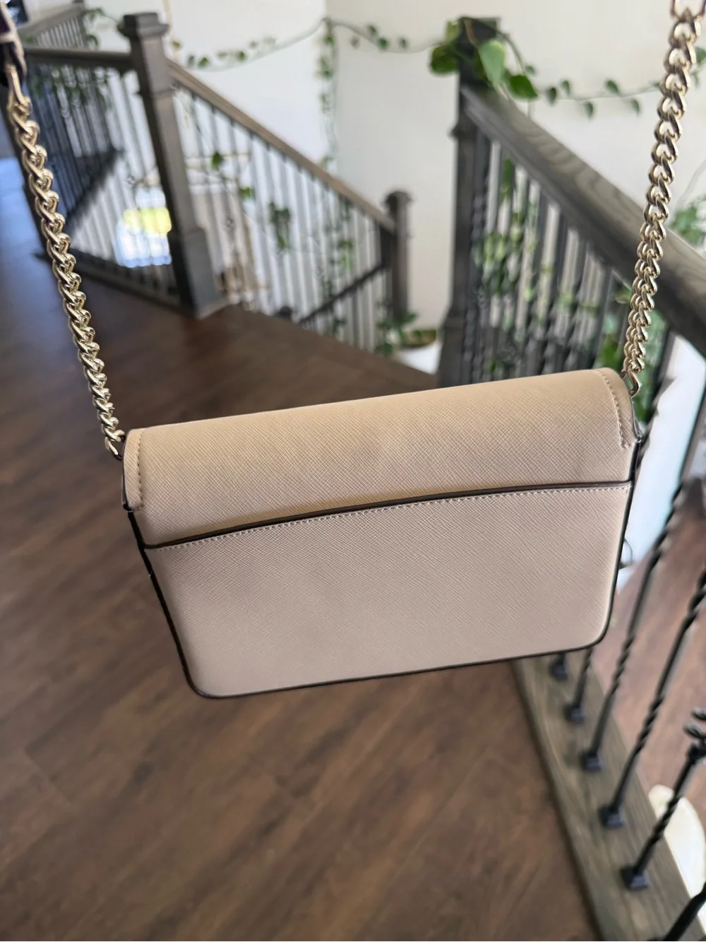 kate spade Cream Crossbody with Pink and Red Floral Accents